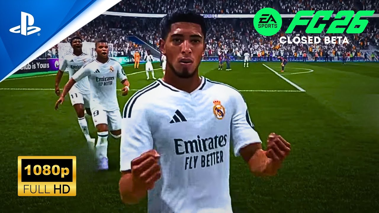 EA Sports FC 26 БЕТА | Реал Мадрид против ФК Барселона | Игровой процесс для PS5™