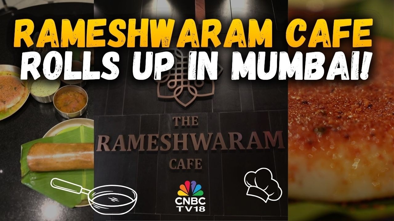 Кафе Rameshwaram из Бангалора дебютирует в Мумбаи | N18V | CNBC TV18