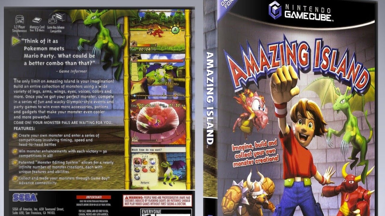 Amazing Island (GameCube/2004) Gameplay [4K] #1