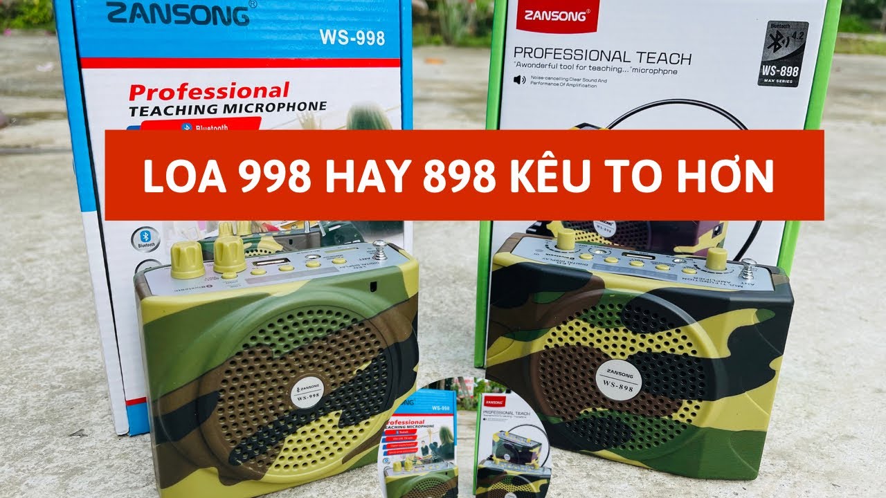 [ si&ecirc;u giảm ] so s&aacute;nh 2 mẫu loa bẫy chim 898 v&agrave; 998 gi&aacute; tốt chất lượng ổn định nhất hiện nay