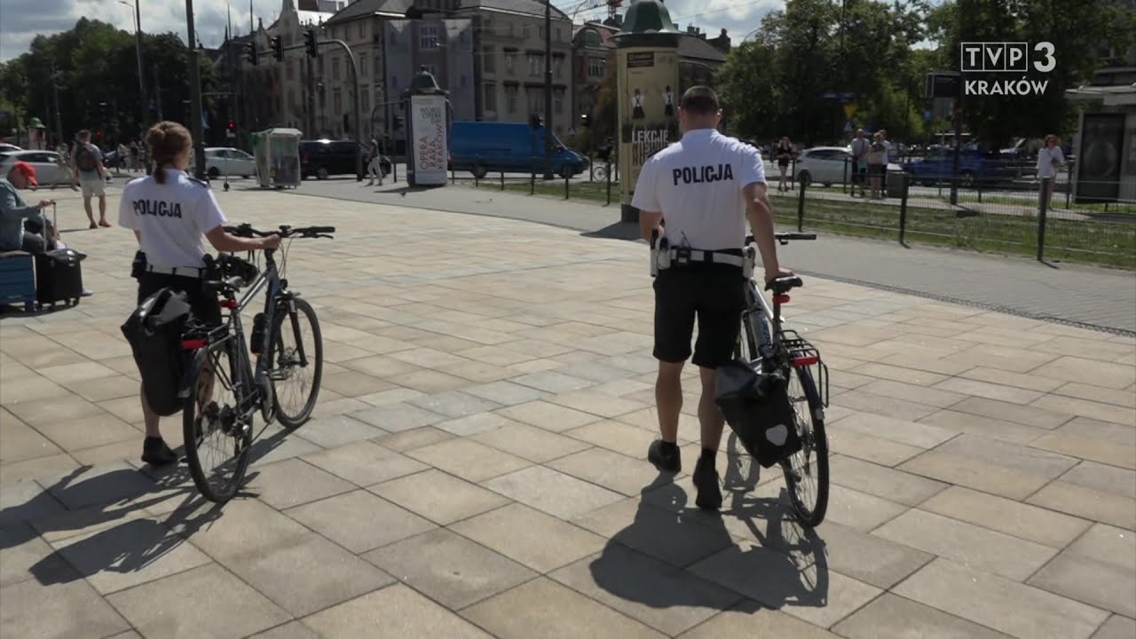 Jedź bezpiecznie odc. 900 (krakowska policja edukuje rowerzystów)