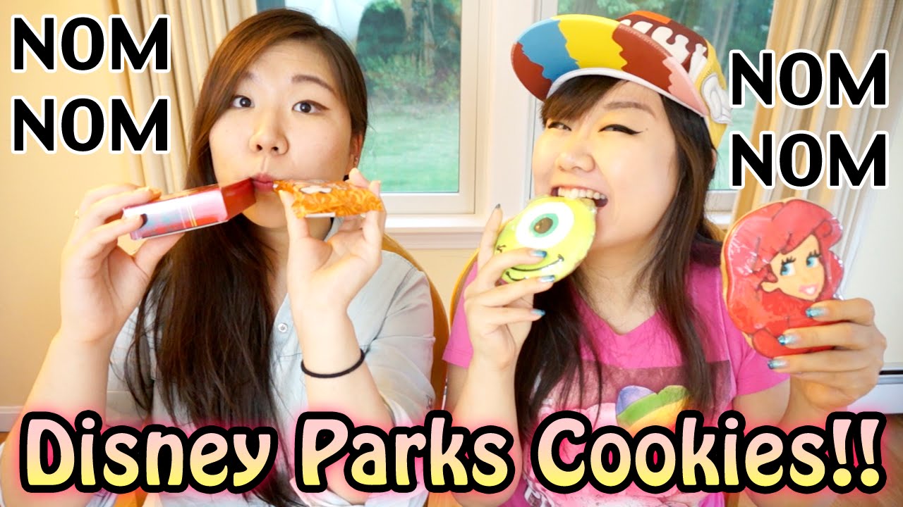 Disney Parks Snacks Taste Testing - Ariel & Mike W Cookies, Shortbread Rounds and Coconut Patties