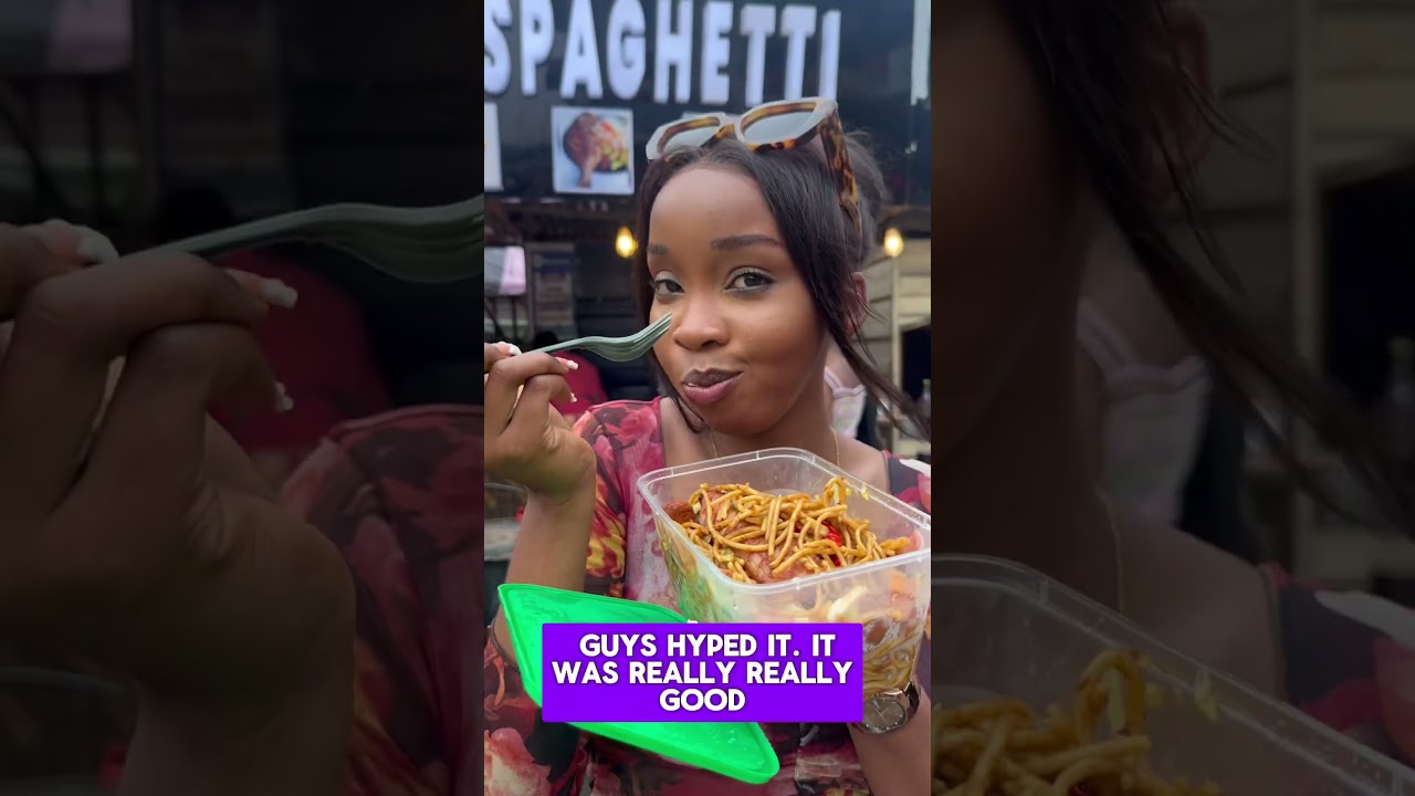 Street food spaghetti? Watch this! #streetfood #spaghetti #yaba #lagosnigeria #explore #streetfood
