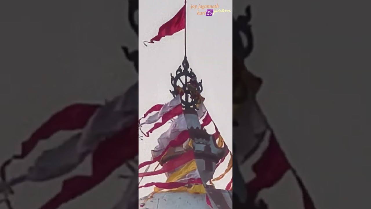 #Changeing_dhaj''' #puri #odisha #jagannath #hindu 