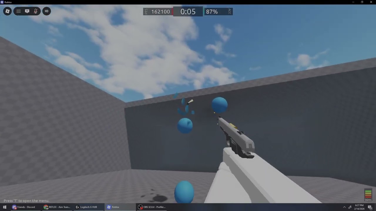 I tried REFLEX - Aim Trainer, and can you help me get better?????