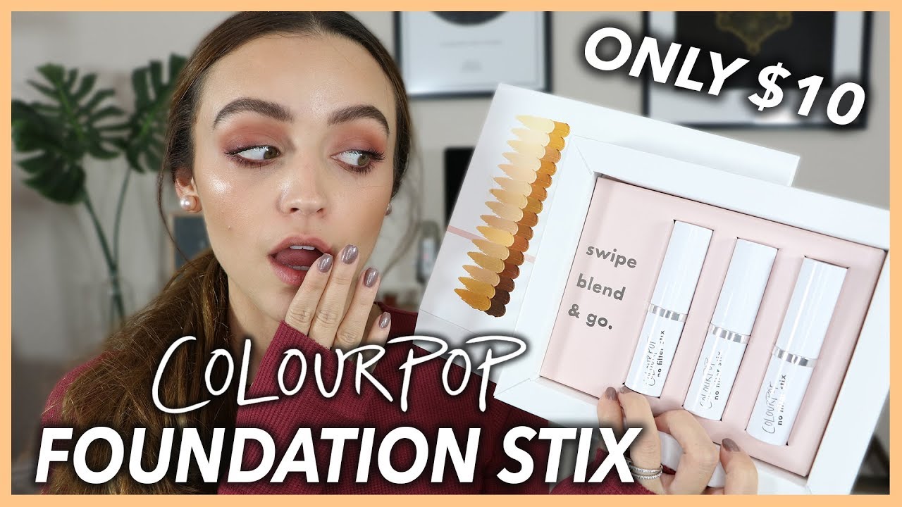 NEW COLOURPOP FOUNDATION STIX!!!  OMG!!!!
