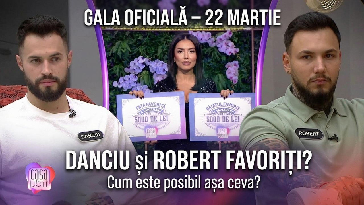 ❌Gala oficială 22 martie: ce s-a întâmplat cu cecul și cine a fost eliminat