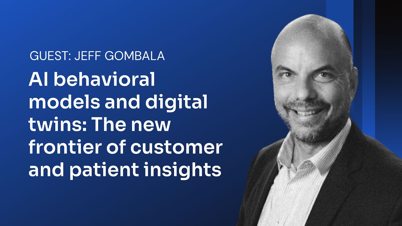 Jeff Gombala from Helios & Evidexa on AI behavioral models, digital twins, and patient experience