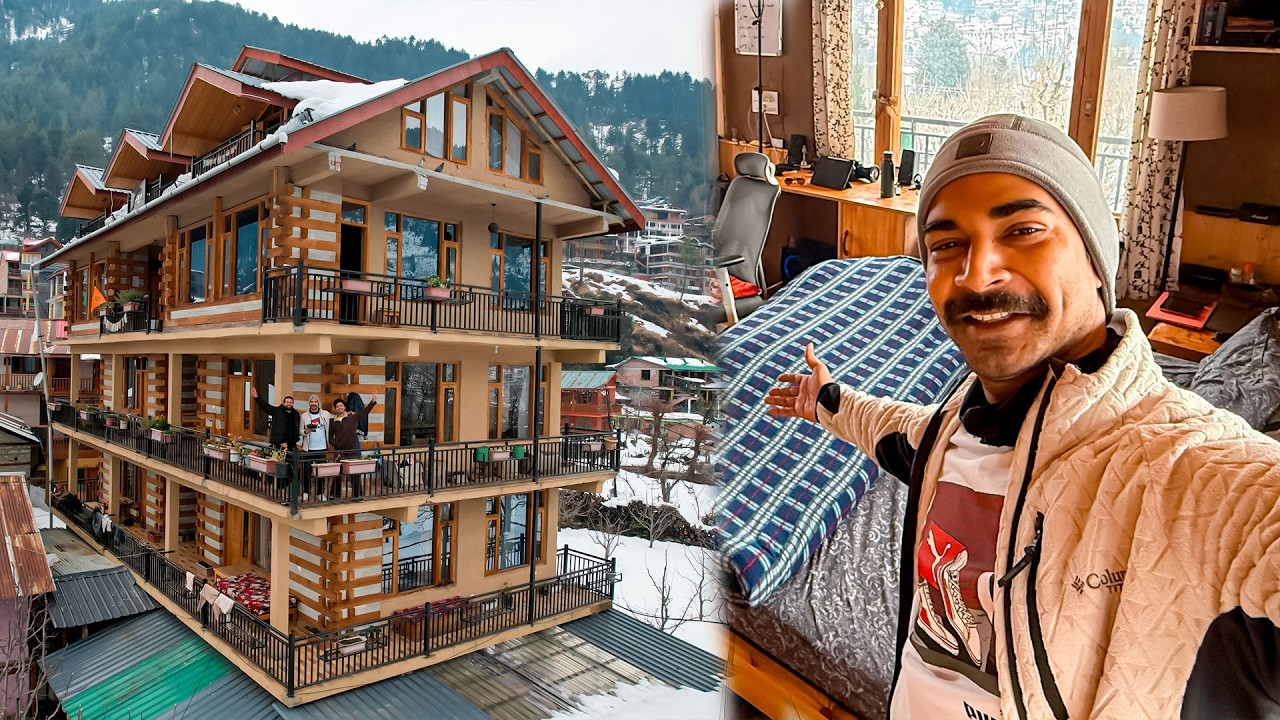 Finally Ab Manali Me Hamara Khud Ka Ghar Hai 😍 Glass Walls & Infinity Views
