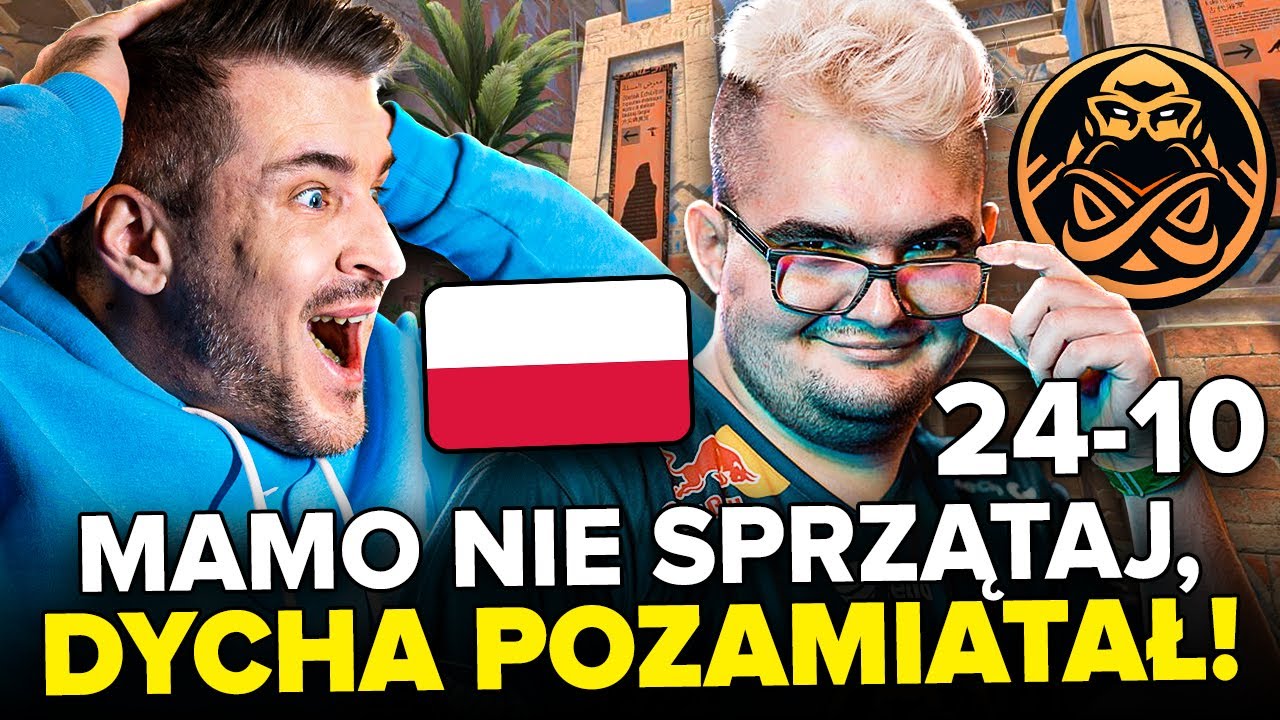 DYCHA KASUJE PRZECIWNIK&Oacute;W NA MAJORZE!