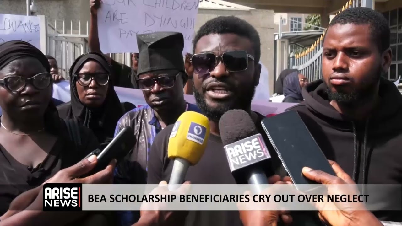 BEA SCHOLARSHIP BENEFICIARIES STAGE PROTEST OVER UNPAID STIPENDS 
