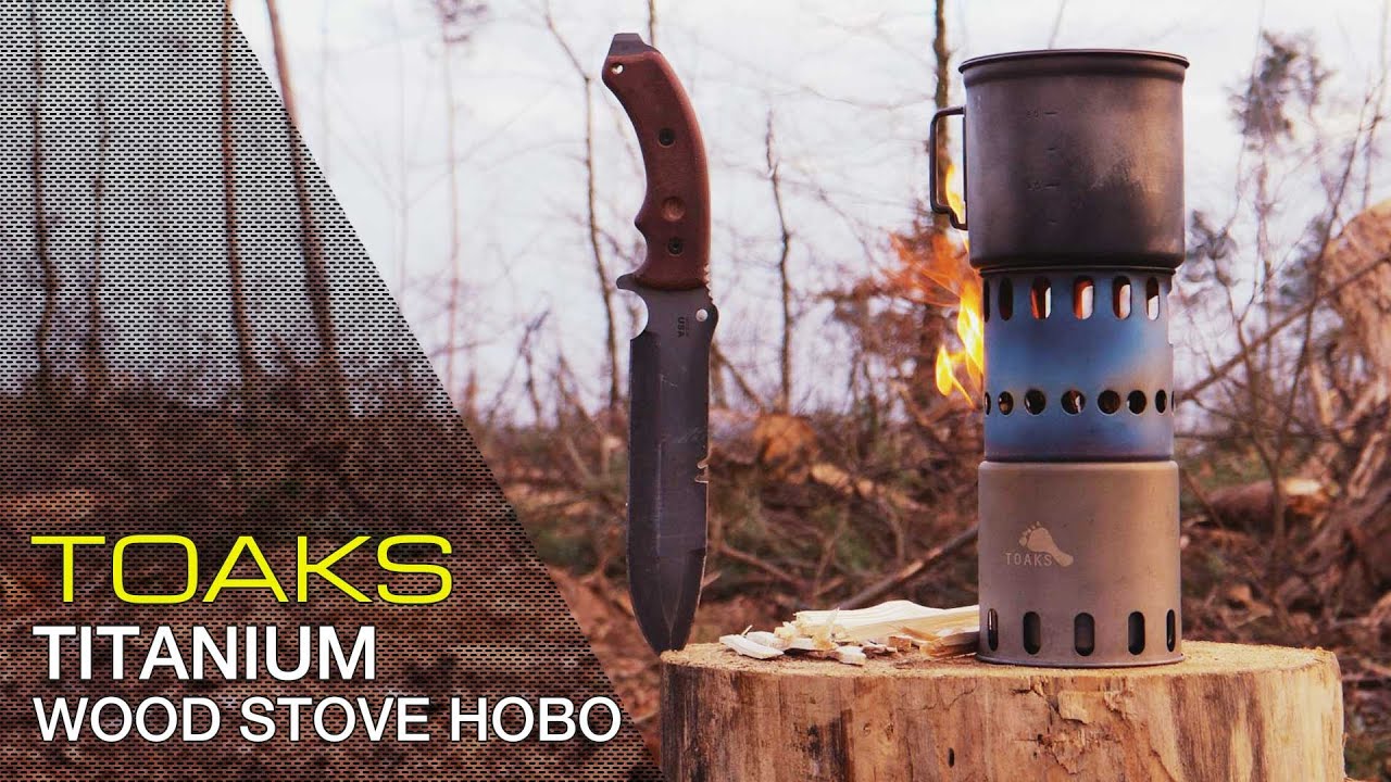 TOAKS TITANIUM WOOD STOVE HOBO