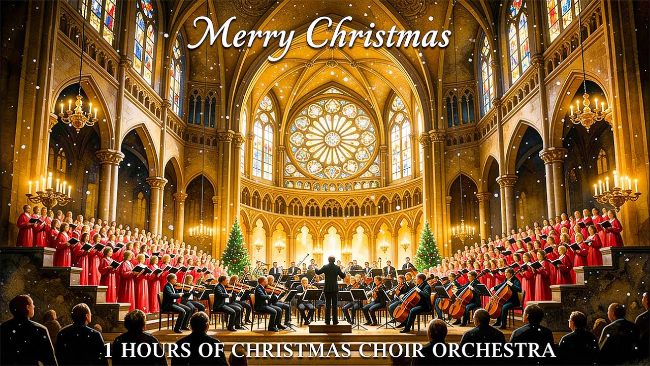 Традиционная рождественская музыка 🎶 Рождественские гимны 🎄 Ночь классического Рождества