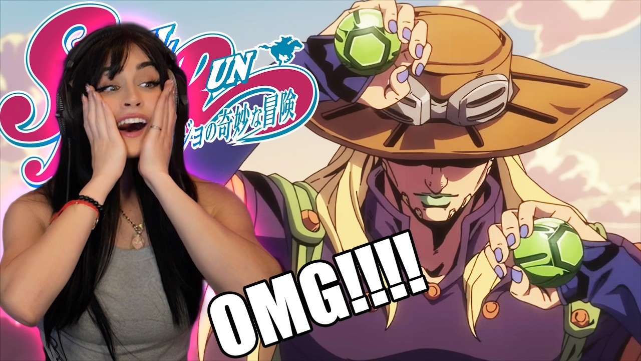 STEEL BALL RUN Невероятные приключения ДжоДжо: 2-Й ЭТАП | Официальный трейлер &mdash; РЕАКЦИЯ!