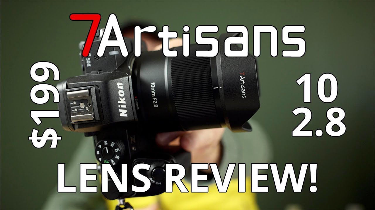 Обзор сверхширокоугольного объектива 7Artisans 10mm f/2.8 APSC для камер Nikon Fuji и Sony с кроп...