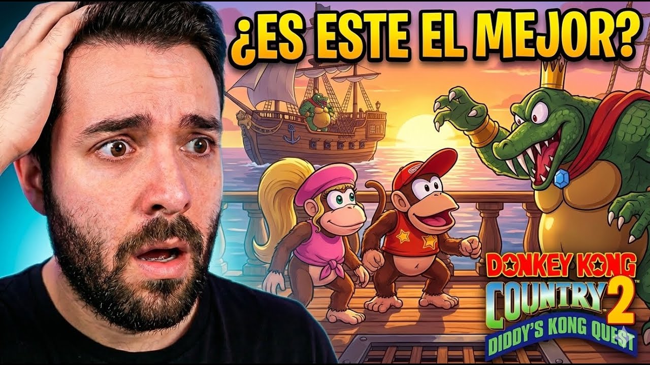 ¿El MEJOR JUEGO de SNES? 🍌 | Donkey Kong Country 2 (Diddy's Kong Quest)