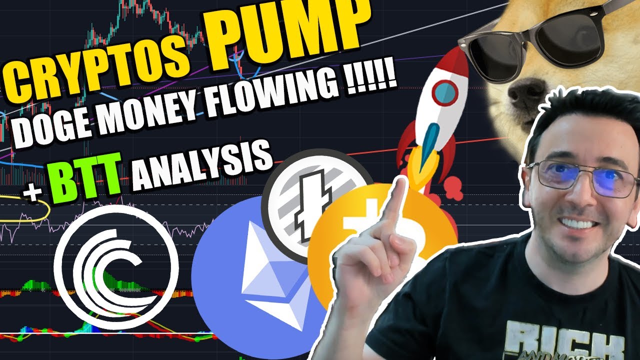 Cryptos PUMP + BTT analysis - BTT price prediction - TODAY - BitTorrent coin BTTUSDT