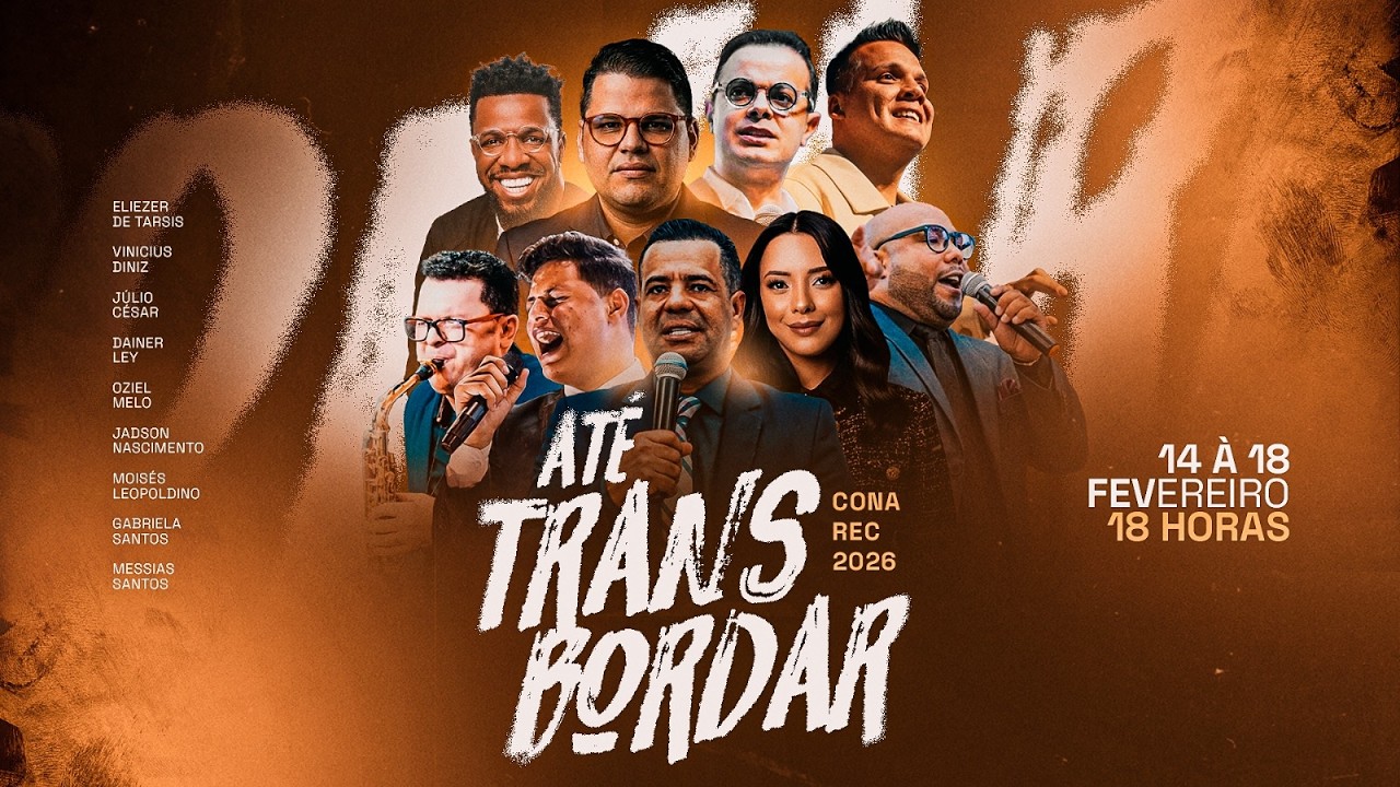 🔴 LIVE | CONAREC 2026 | MOISÉS LEOPOLDINO | DIA 05 | REC ALAGOAS | 18/02/2026