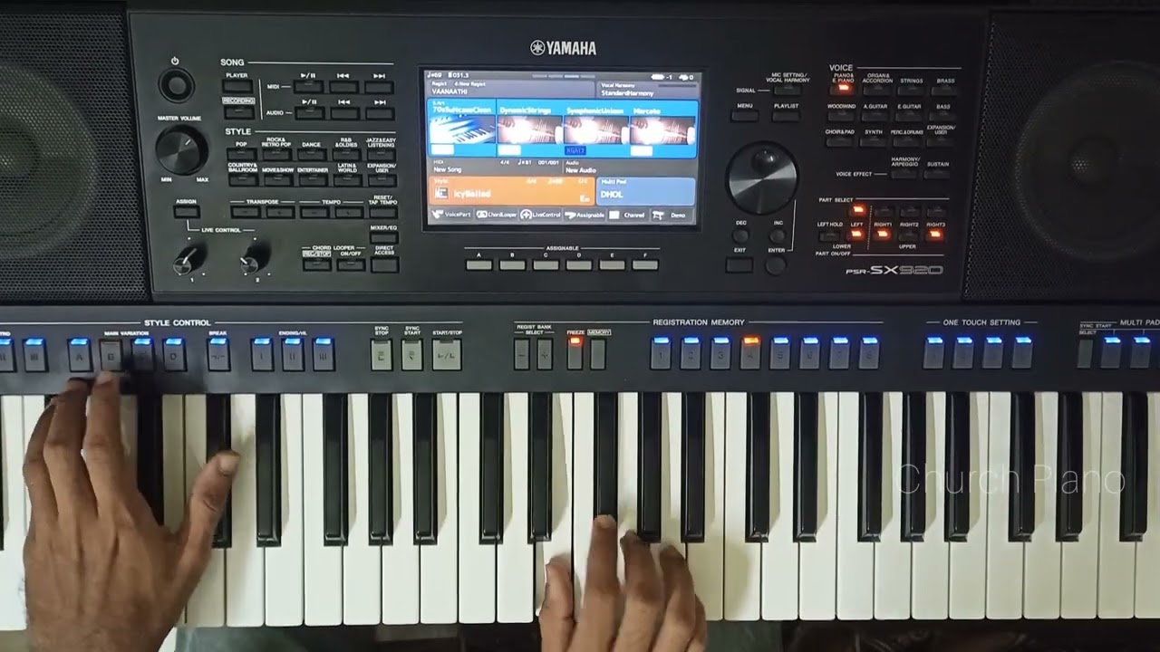 NEEYENTE SANKETHAVUM | MALAYALAM SLOW WORSHIP SONG | Church Piano 