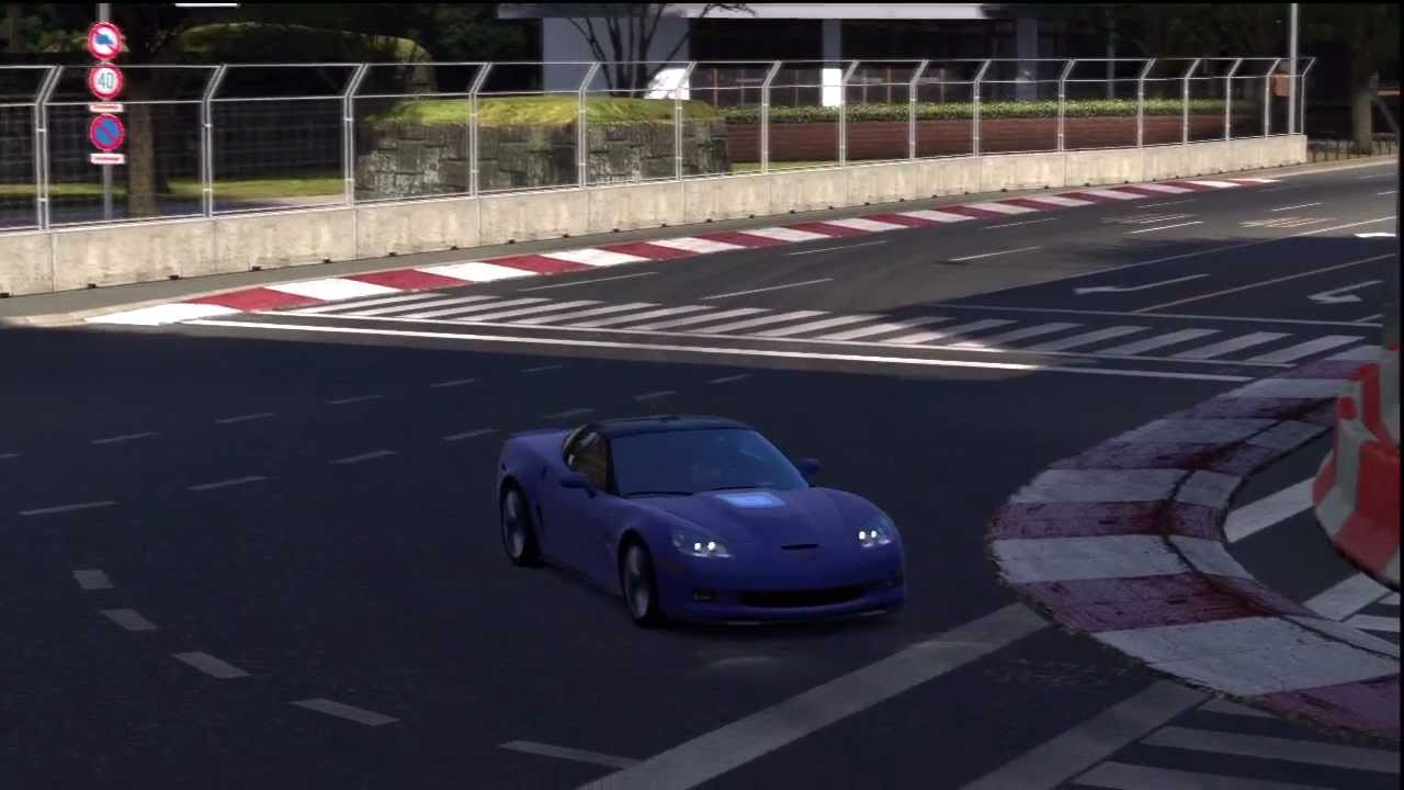 GT5 - Matte Blue _ Corvette ZR1 (C6) 