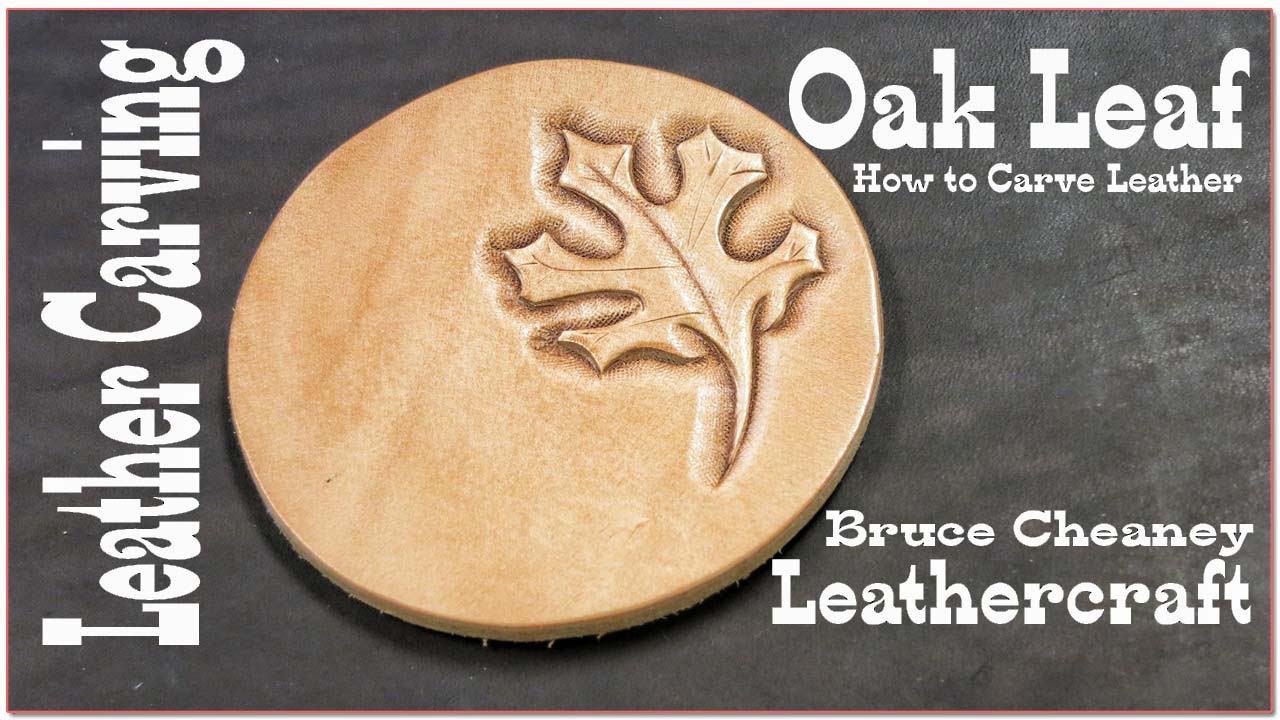 Leather Craft - Leather tooling for beginners - Leathercraft Tutorial