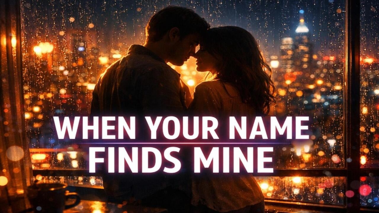 WHEN YOUR NAME FINDS MINE | English Emotional Romantic Chill Lo-Fi Pop Song (Original Lyrics)