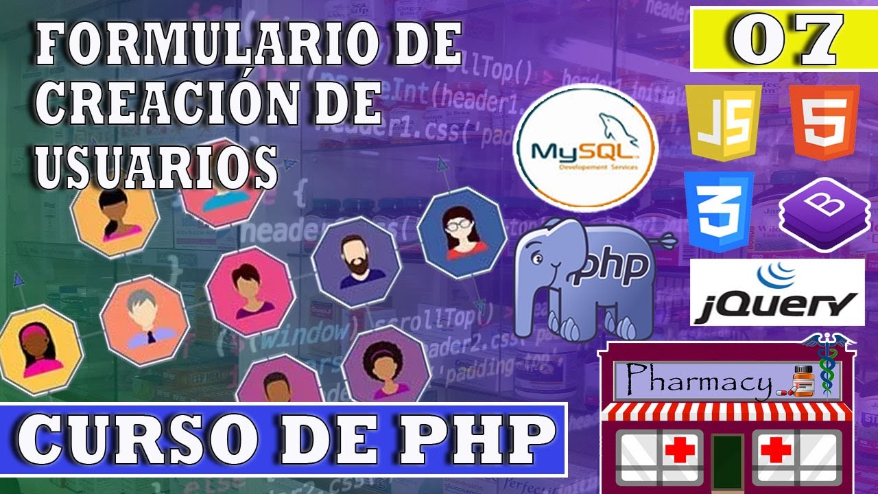 07 - Curso de PHP 👨💻  (  Formulario de Creación de Usuarios 👨‍👨‍👦‍👦👨‍👨‍👧‍👧👩‍👩‍👦   💻)