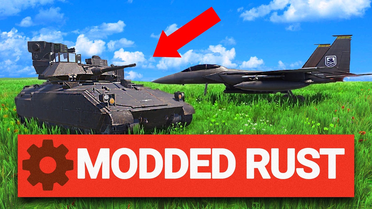 Zerging Rust Modded Servers with 100 Players...