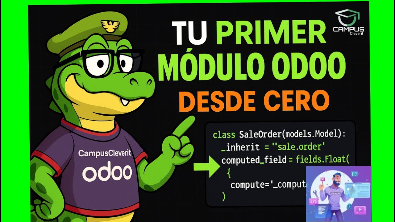 🔥 Odoo 17 - 18 Desarrollando un modulo desde cero (Programación Odoo)