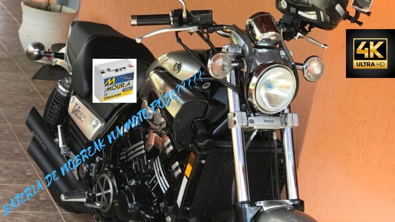k0nan - VMAX 1200 - Explicando sobre a bateria de nobreak da moto