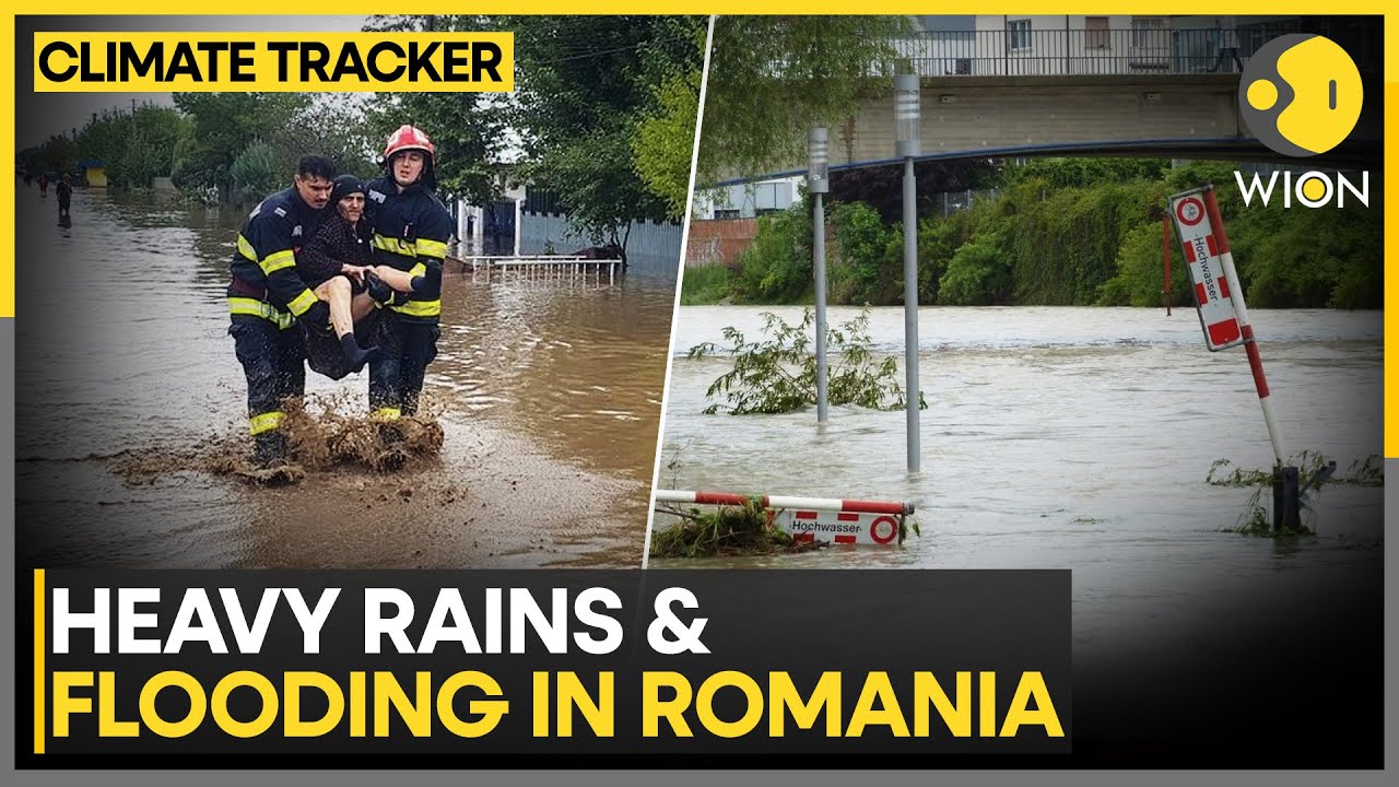 Romania Floods: Severe Floods Lash Romania Red Alert Issued | WION Climate Tracker