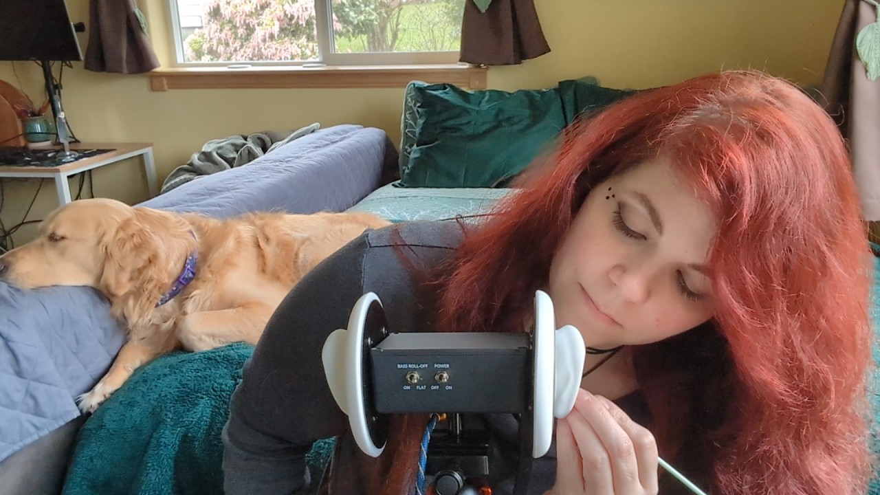 ASMR - Ear Cleaning and Picking with Foam Tool - No Talking