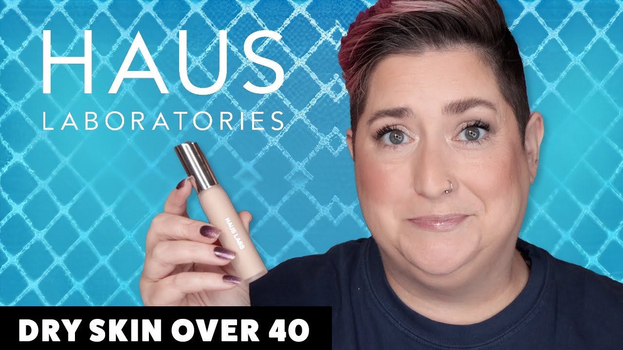 HAUS LABS TRICLONE SKIN TECH CONCEALER | Обзор и тест на стойкость для сухой кожи