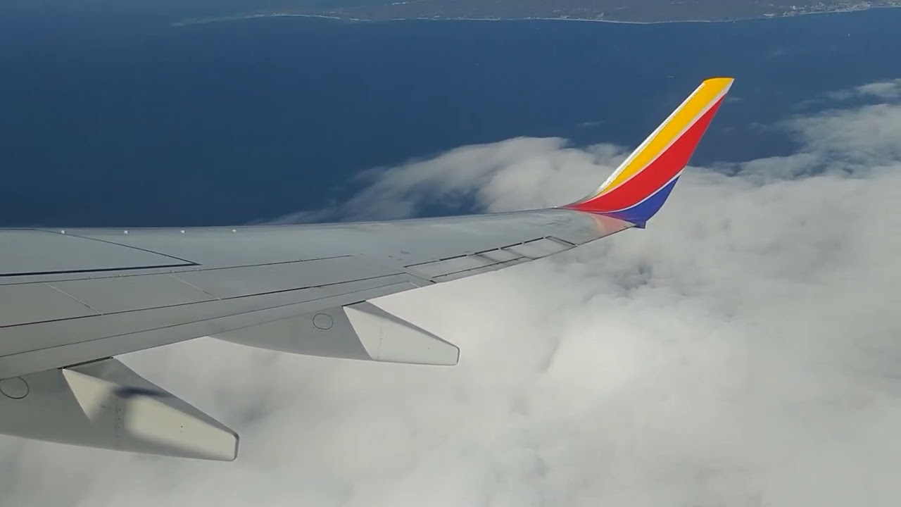 Departing Puerto Vallarta's paradise on Southwest Flight 515 Take Off from PVR's Runway 22 to DEN