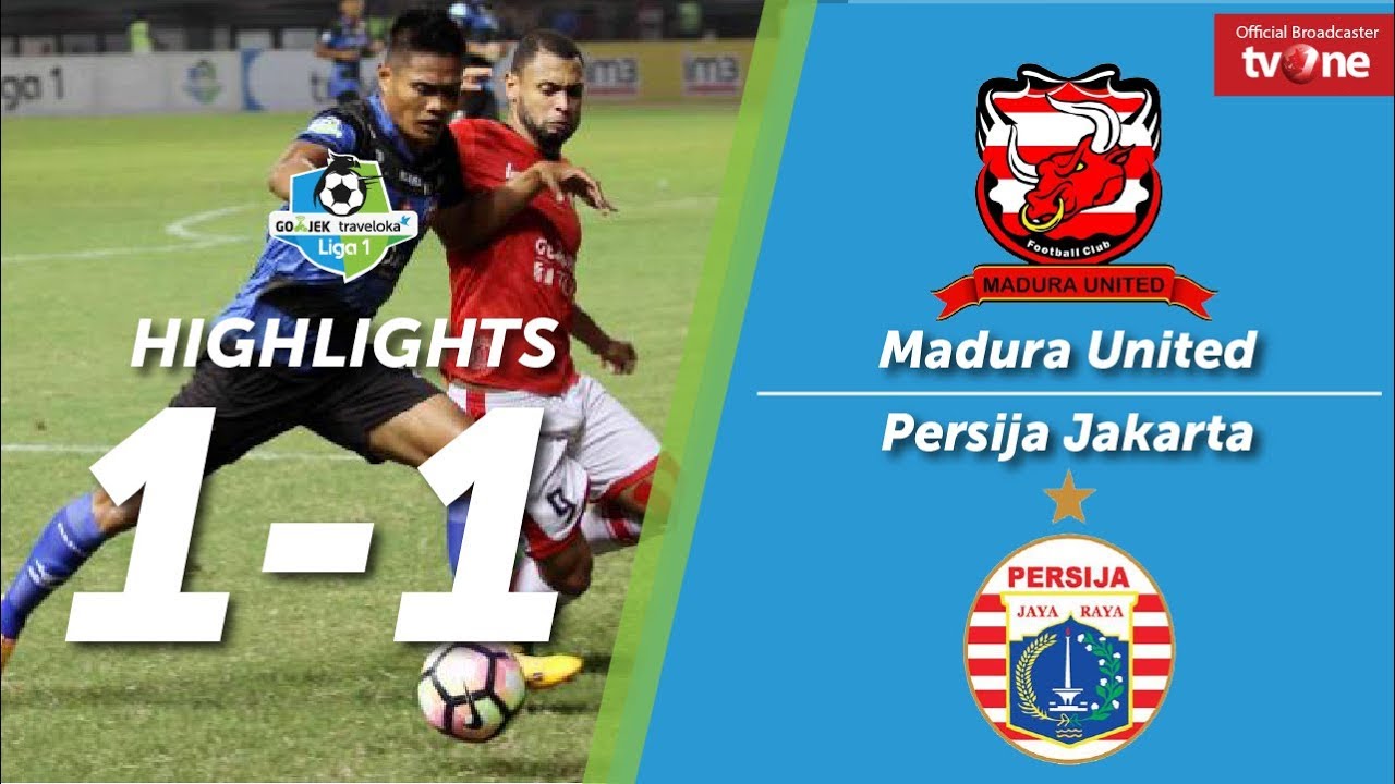 Madura United vs Persija Jakarta 1-1 All Goals & Highlights