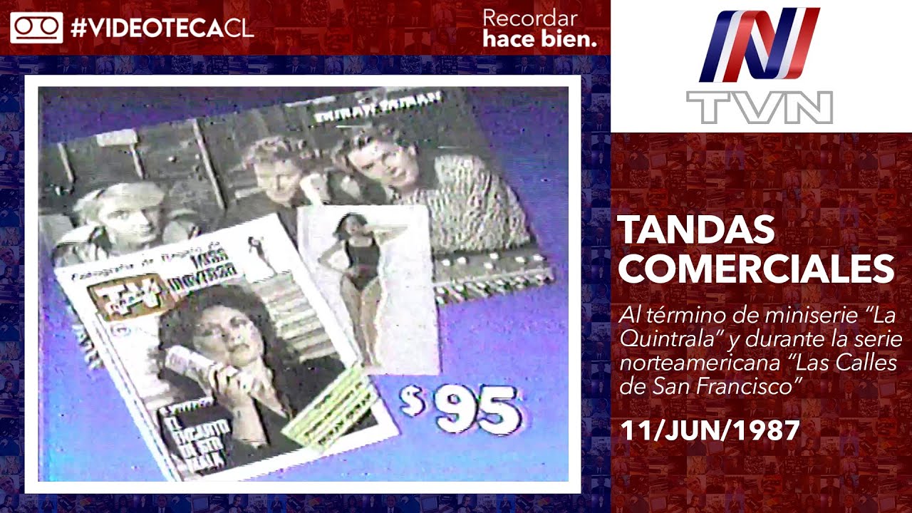 Tandas Comerciales TVN (11 de Junio de 1987)