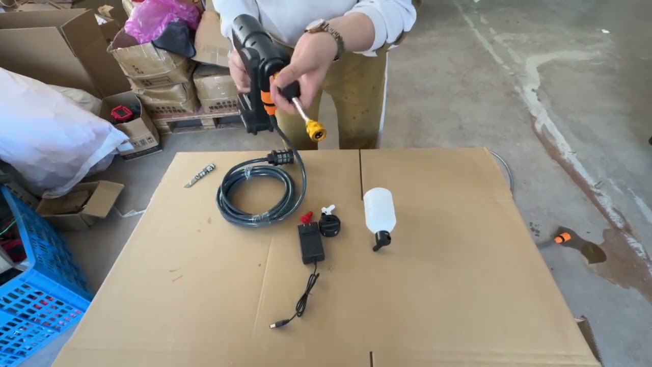 Sakerplus Cordless Pressure Washer Installation &ndash; Simple Steps