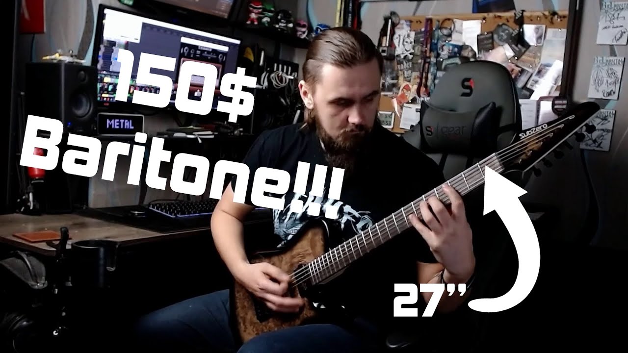 Best Budget Baritone Guitar &ndash; Hidden Gem or Total Trash? G4M (SubZero) 734 Pro Baritone