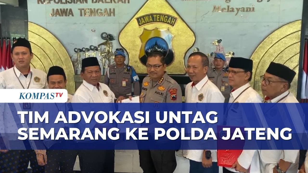 Kawal Kasus Dosen Tewas, Tim Advokasi Untag Semarang Datangi Polda Jateng | SAPA MALAM