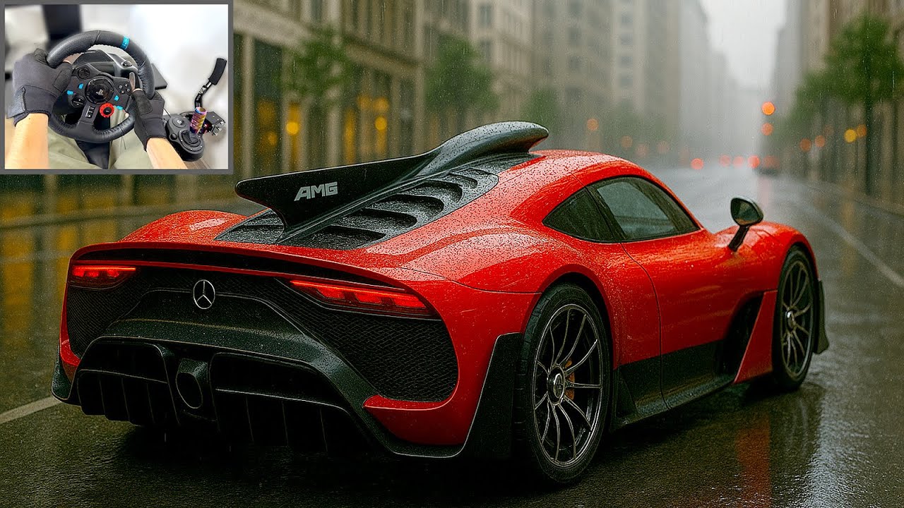 Realistic Freeroam with Mercedes-AMG ONE – Steering Wheel + 4K | Forza Horizon 5