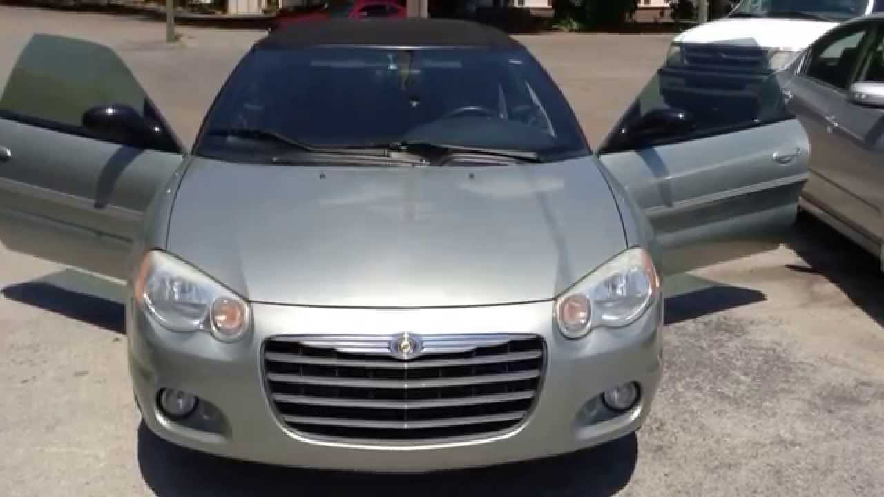 Chrysler Sebring Convertible Touring 2006 Green (Mullinax Lincoln Automotive)