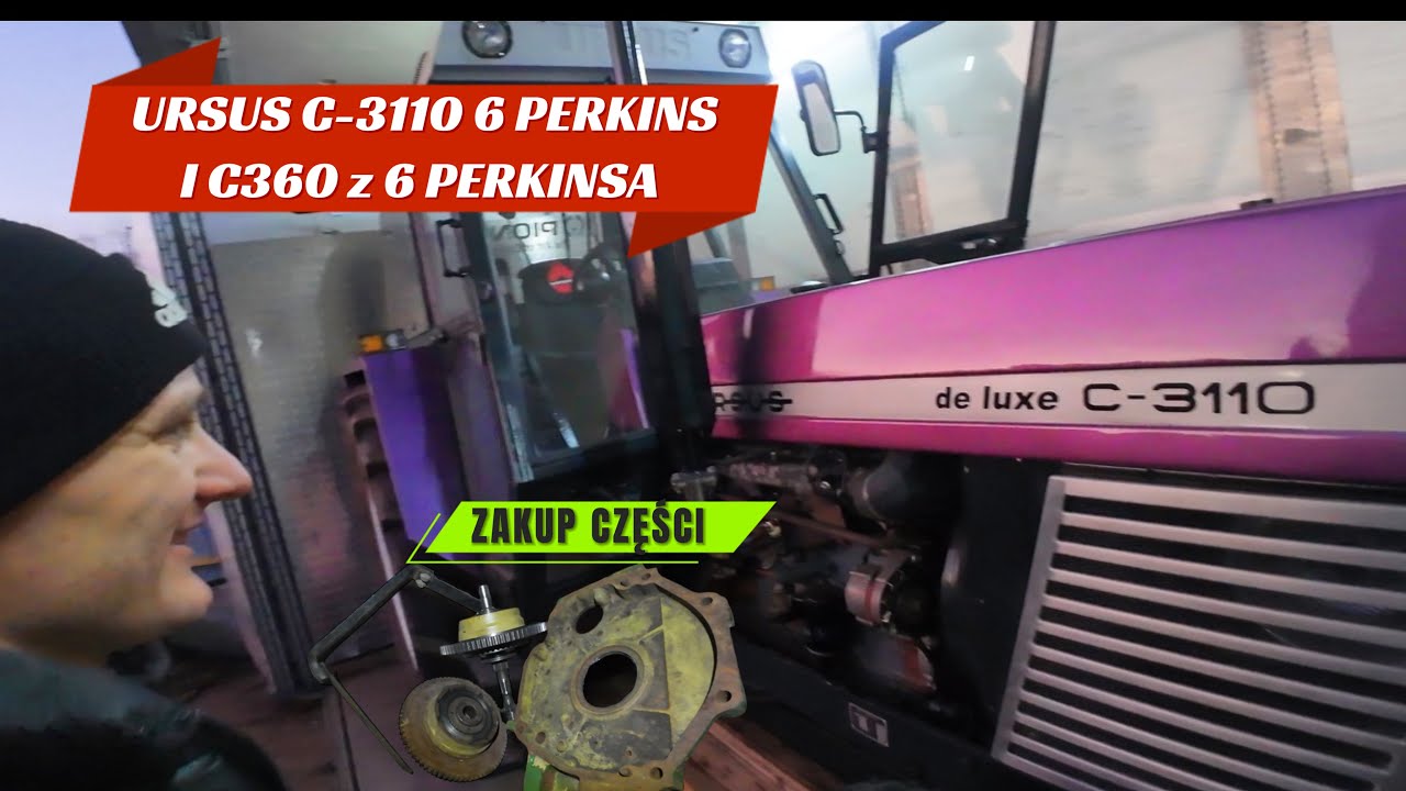 JOHN DEERE Z SILNIKIEM BIZONA #10 ZAKUP CZĘŚCI - WYJĄTKOWE TRAKTORY, PREZENT OD WIDZÓW