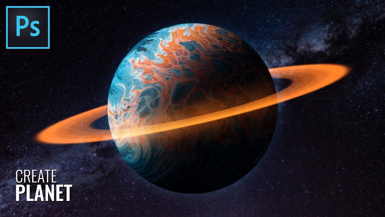 How To Make Planet in Photoshop | Photoshop Tutorial (Easy)