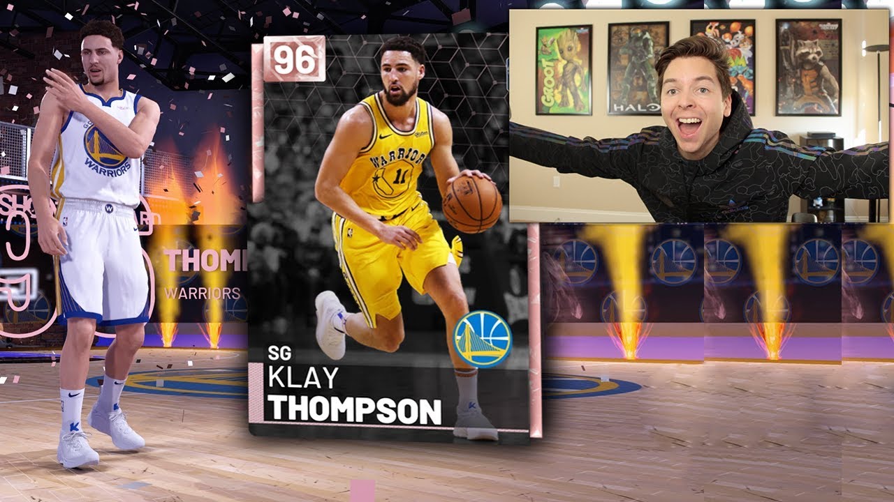 I PULLED PINK DIAMOND KLAY THOMPSON!!! NBA 2K19 Pack Opening