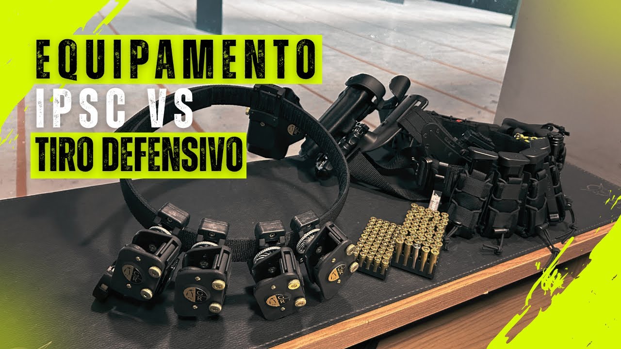 Montando Seu Equipamento: IPSC ou Tiro Defensivo? Tudo o Que Você Precisa Saber