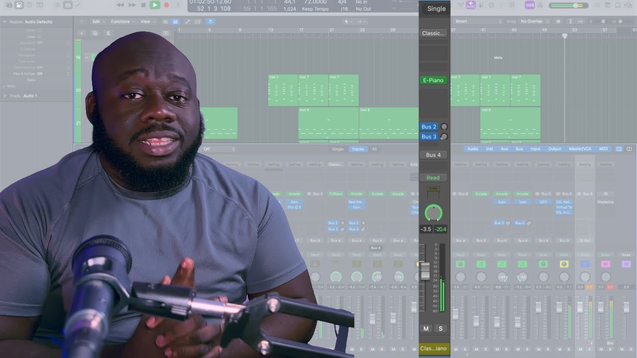 Mastering Stereo Panning in Logic Pro 11