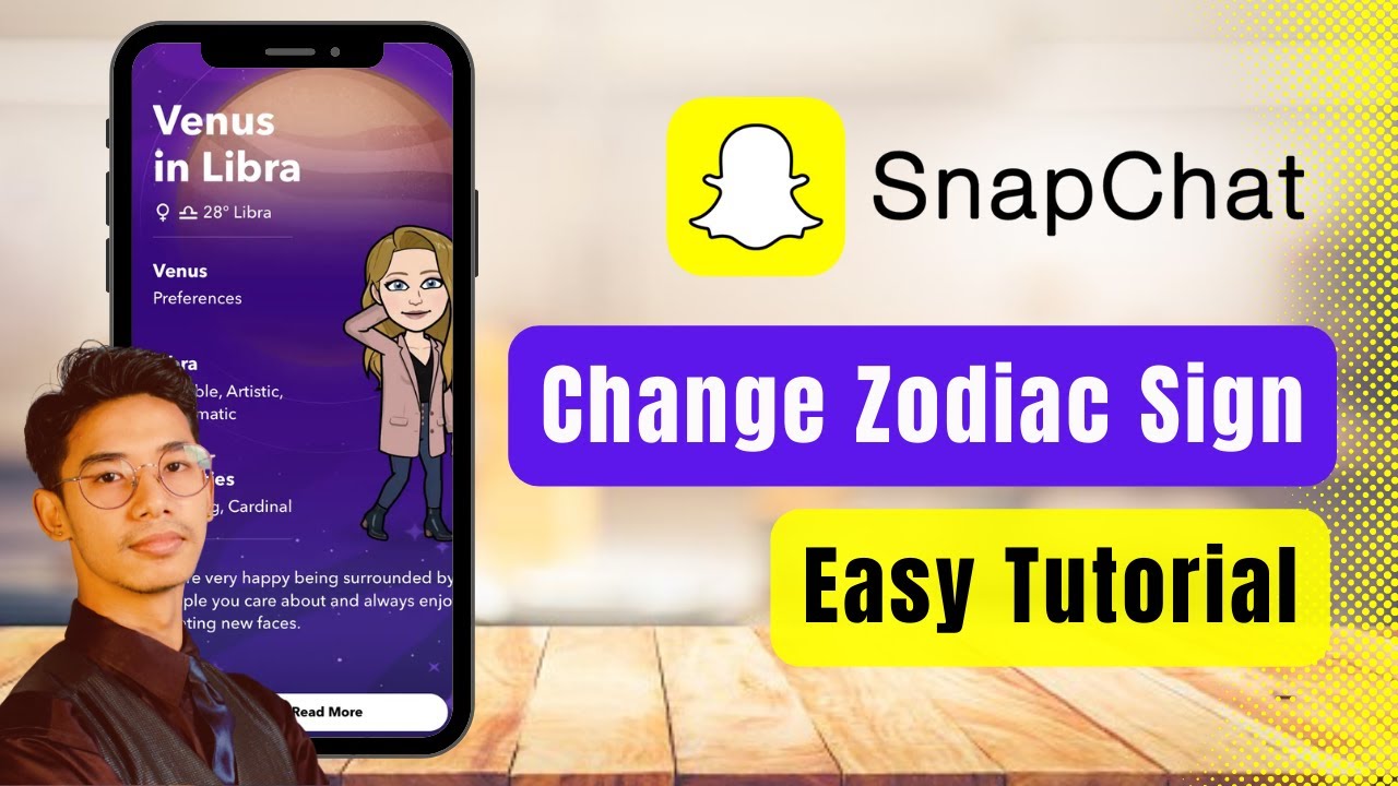 How to Change Snapchat Horoscope !