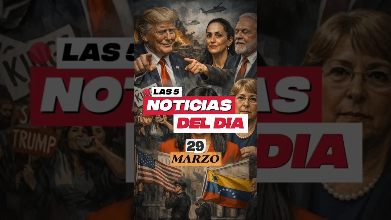 🚨 Las 5 Noticias Internacionales Del D&iacute;a 🌍 #noticias #noticiasinternacionales #ultimasnoticia