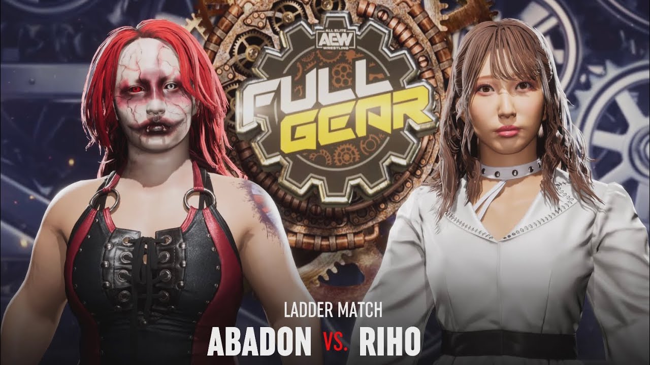 AEW: Fight Forever - ABADON vs RIHO - Lights Out, Ladder, Exploding BarbedWire, Falls Count Anywhere