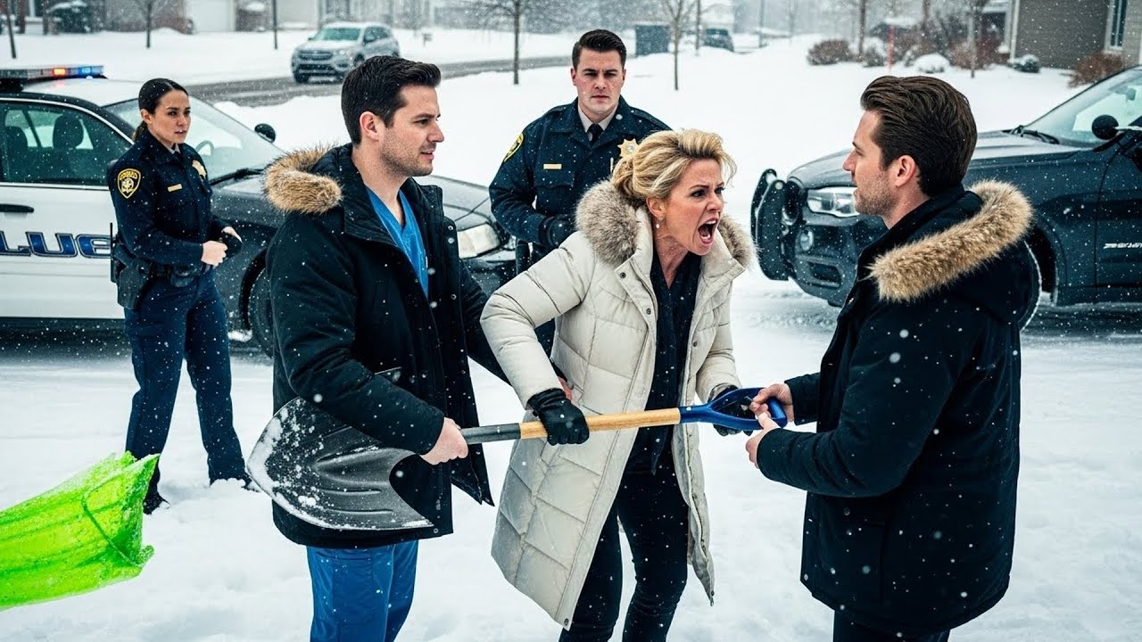HOA Karen Demanded My Shovel During The Storm, Then Got Escorted Off My Property By Deputies